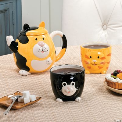 Cat Teapot Set