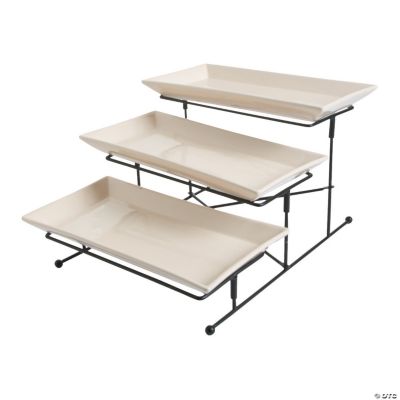 3-Tier Serving Set
