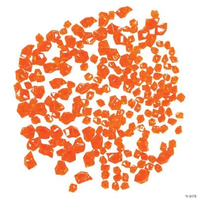 Acrylic Orange Decorating Ice