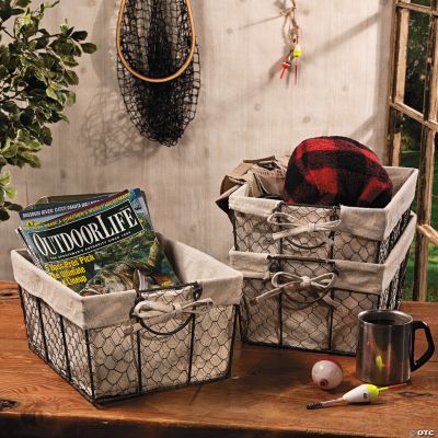 Wire Basket Trio