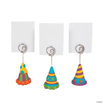 Birthday Hat Place Card Holders