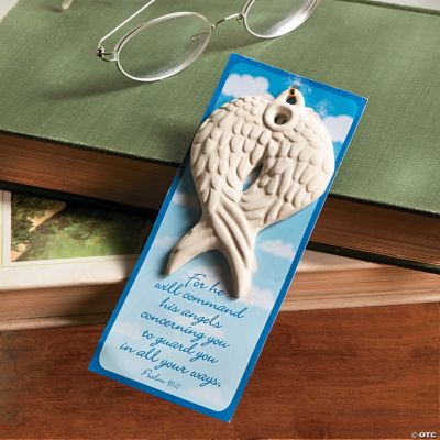 Angel Wing Ornaments with Verse Card