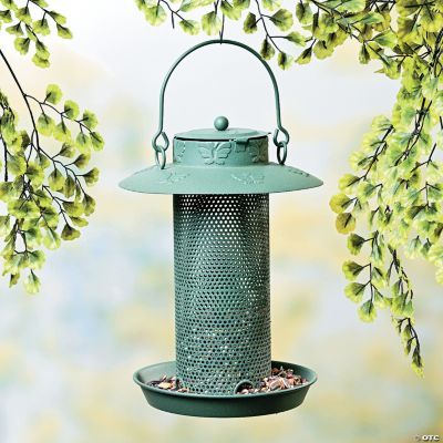 Green Bird Feeder