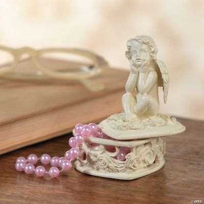 Sitting Angel Jewelry Box