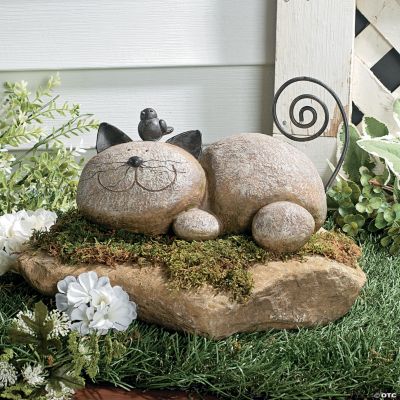 Resting Cat Stone