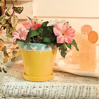 Birds on a Wire Flower Pot