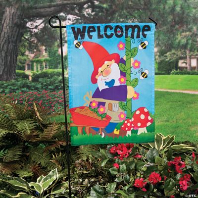 Gnome Garden Flag