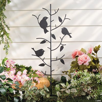 Birds on a Branch Yard Stake