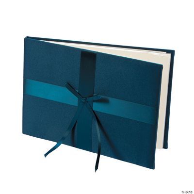 Navy Wedding Guest Book