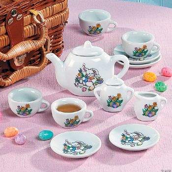 Mini Bunny Tea Set
