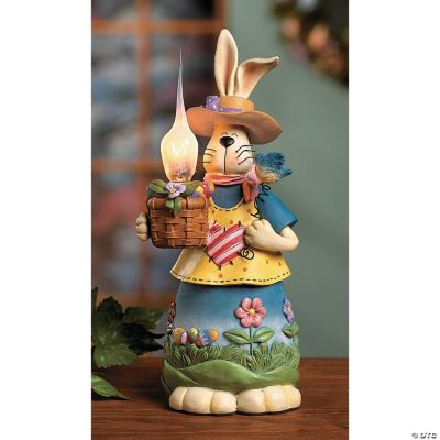 Bunny with Old-Fashioned Candle Light