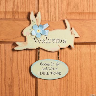 “Let Your Hare Down” Sign