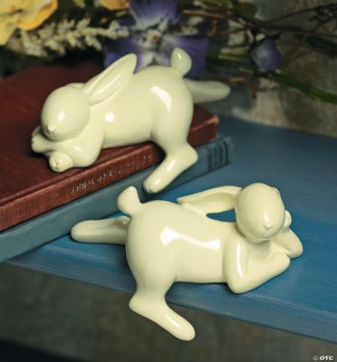 White Rabbit Shelf Sitters