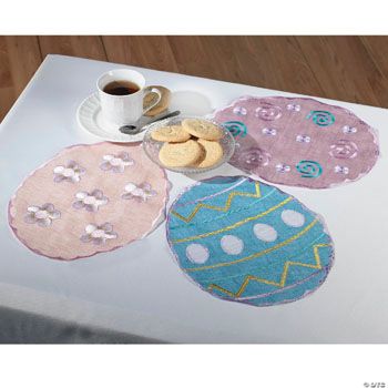 Egg-Shaped Doilies