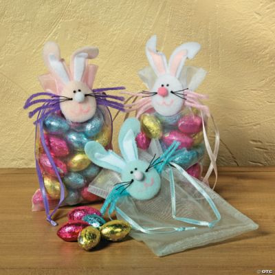 Bunny Organza Bags