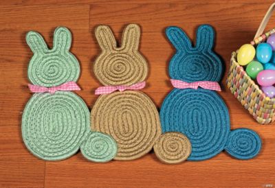 Braided Bunny Rug