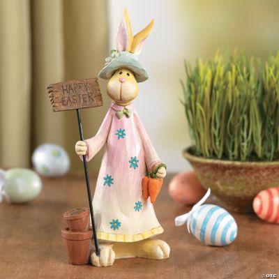 “Happy Easter” Bunny Tabletopper