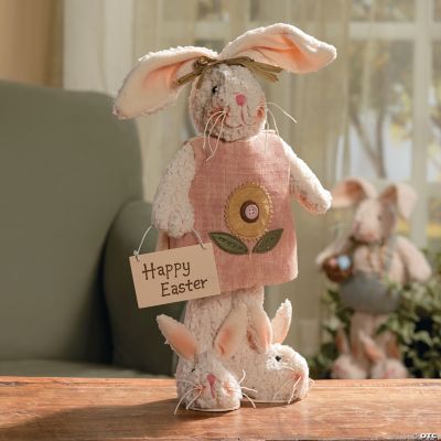 Standing Bunny Girl with Slippers
