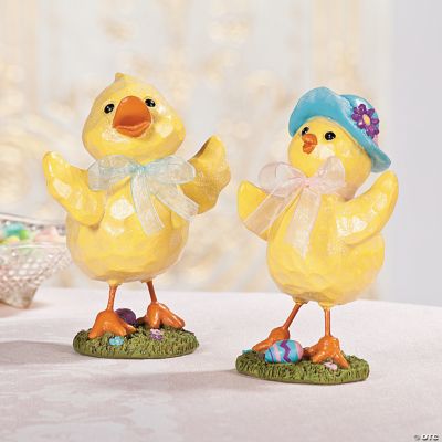 Vintage Duck & Chick Pair
