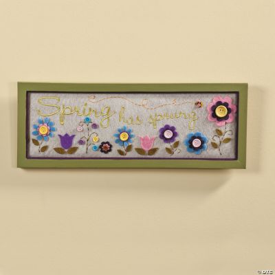 “Spring has Sprung” Wall Hanging