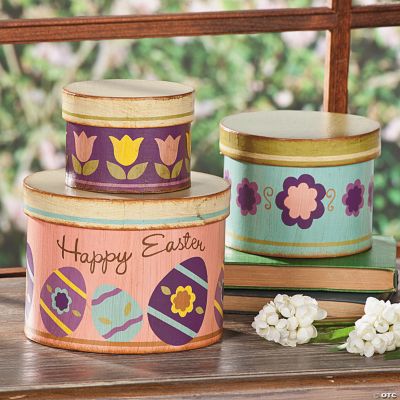 “Happy Easter” Stacking Boxes