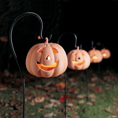 Jack-O'-Lantern Yard Lanterns