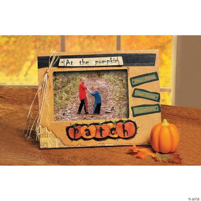 “At the Pumpkin Patch” Photo Frame