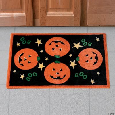Jack-O’-Lantern Bath Mat