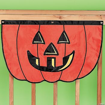 Spooky Jack-O’-Lantern Bunting