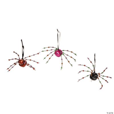 Jingly-Jangly Spider Ornaments