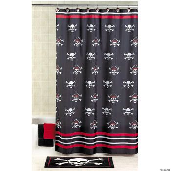 Skull & Crossbones Shower Curtain