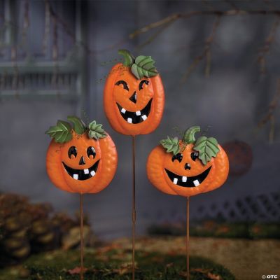 Jack-O’-Lantern Yard Stakes