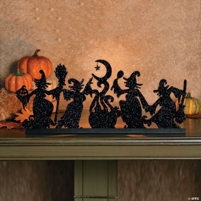 Dancing Witches Tealight Holder