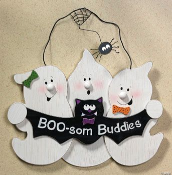 “Boo-som Buddies” Sign