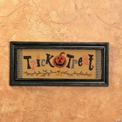“Trick or Treat” Sign
