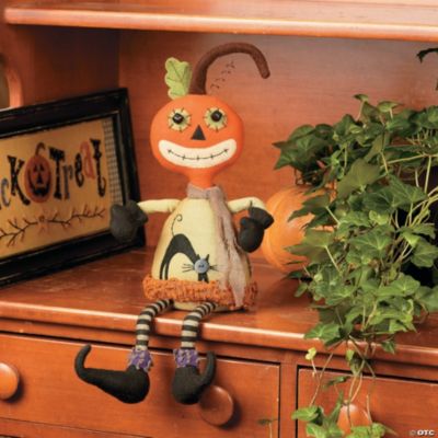 Sitting Pumpkin Man