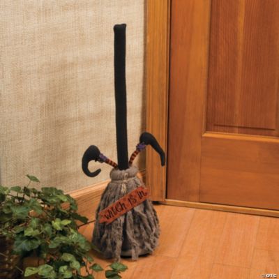 “Witch is In” Broom with Music