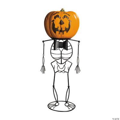 Skeleton Pumpkin Holder