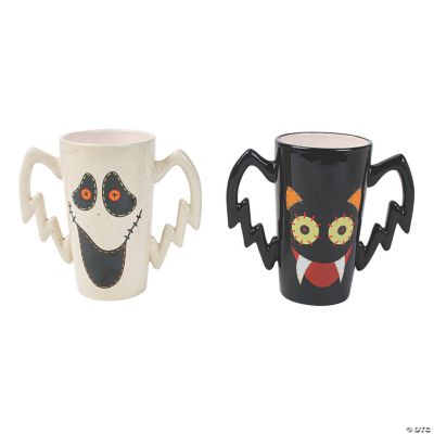 Primitive Halloween Mugs