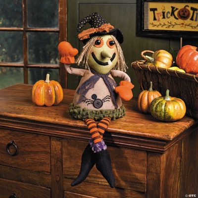 Plush Witch Shelf Sitter