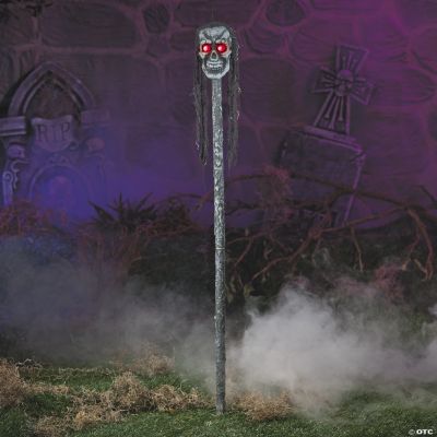 LED Skull Yard Stake