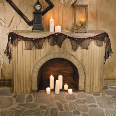 Lighted Gauze Garland