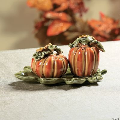 Sunflower & Pumpkin Salt & Pepper Shakers