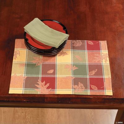 Fall Plaid Place Mats