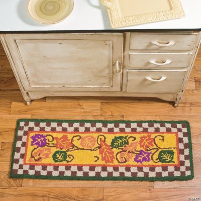 Fall Hooked Rug