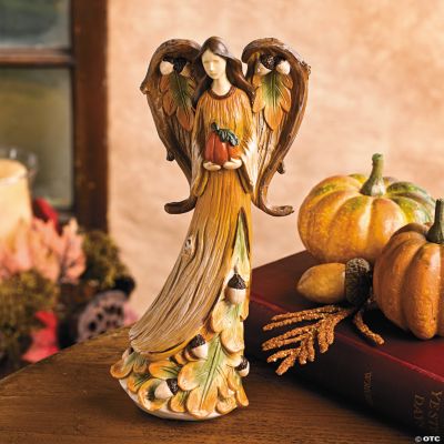 Harvest Angel with Pumpkin