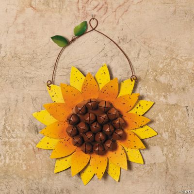 Sunflower with Bells Wall Hanging