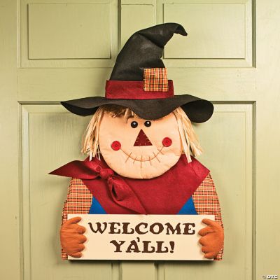 Scarecrow Door Hanger