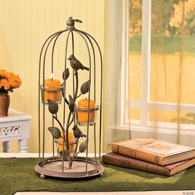 Bird Cage Candleholder