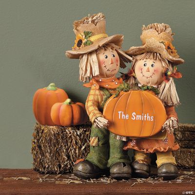 Personalized Scarecrow Couple